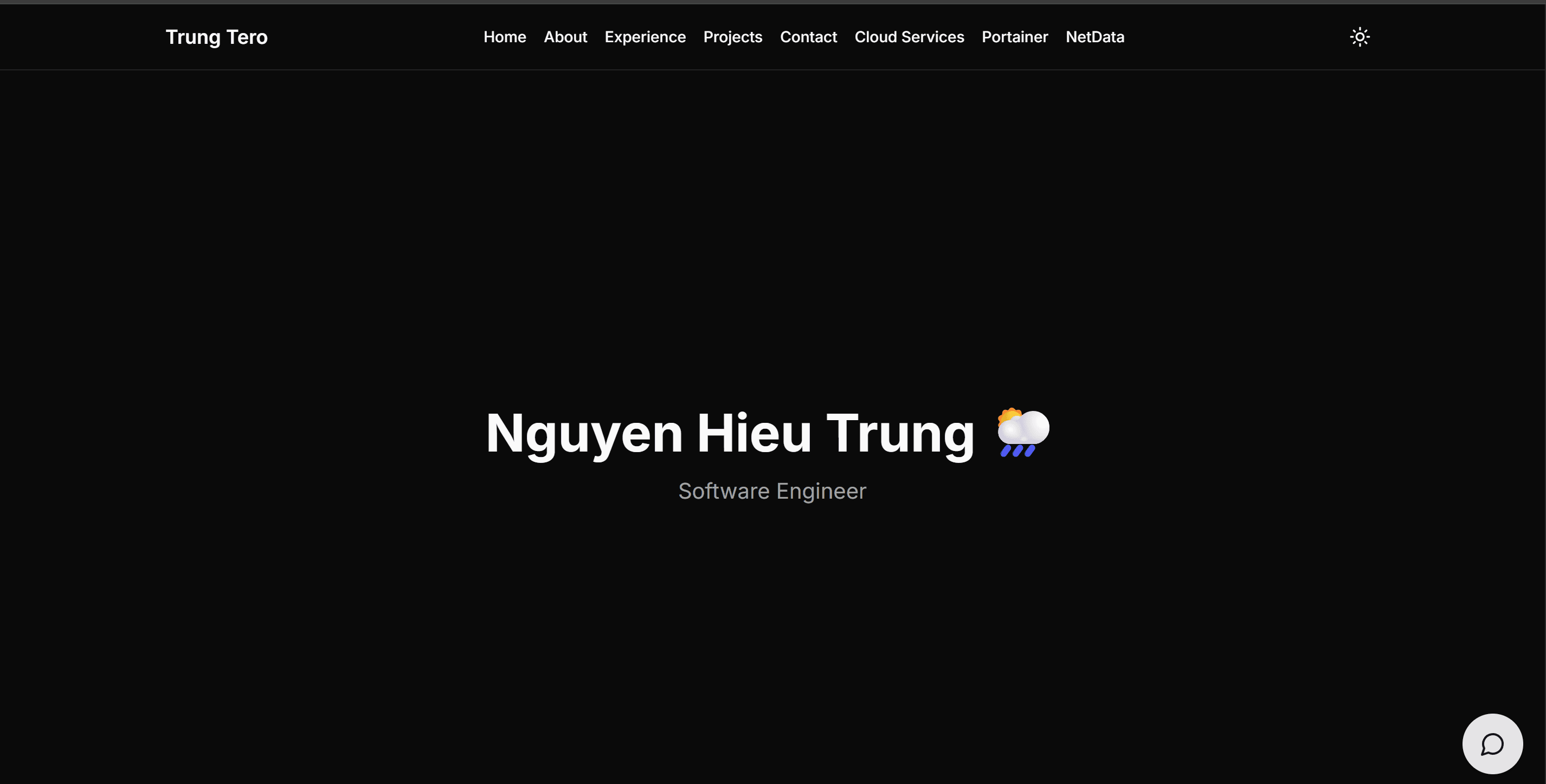 Portfolio Website with AI Chat